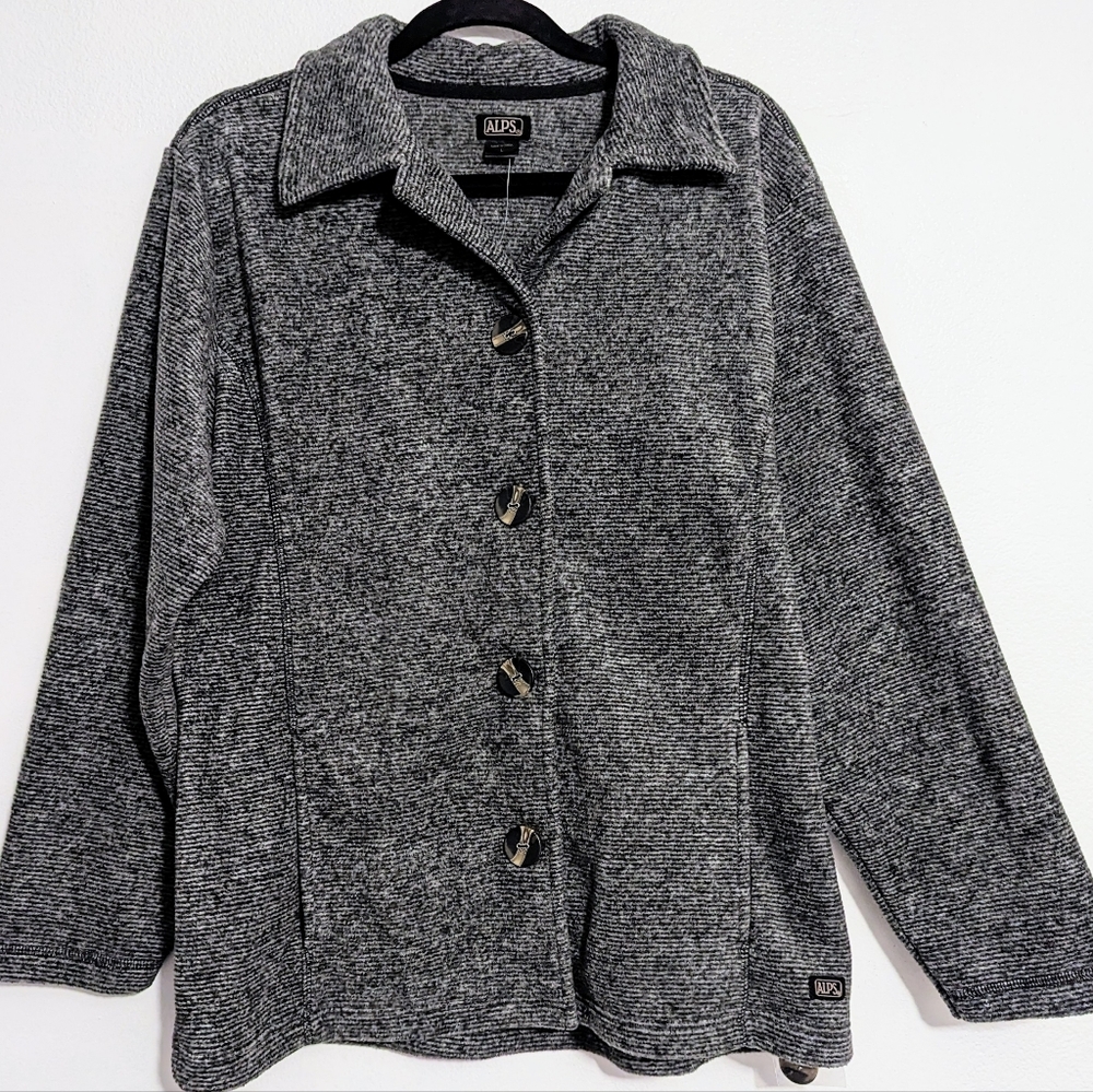 Marled Grey Shacket